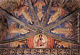 Benozzo Di Lese Di Sandro Gozzoli Famous Paintings - St Francis in Glory and Saints